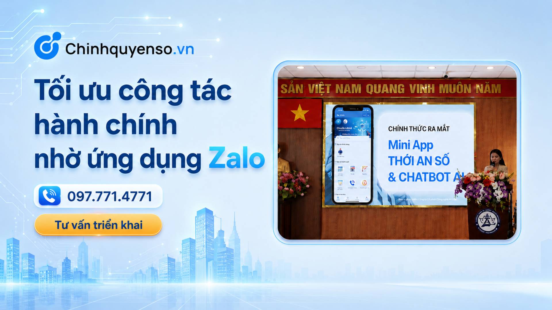 Ảnh minh hoạ: Znews: Giảm quá tải hành chính nhờ ứng dụng Zalo