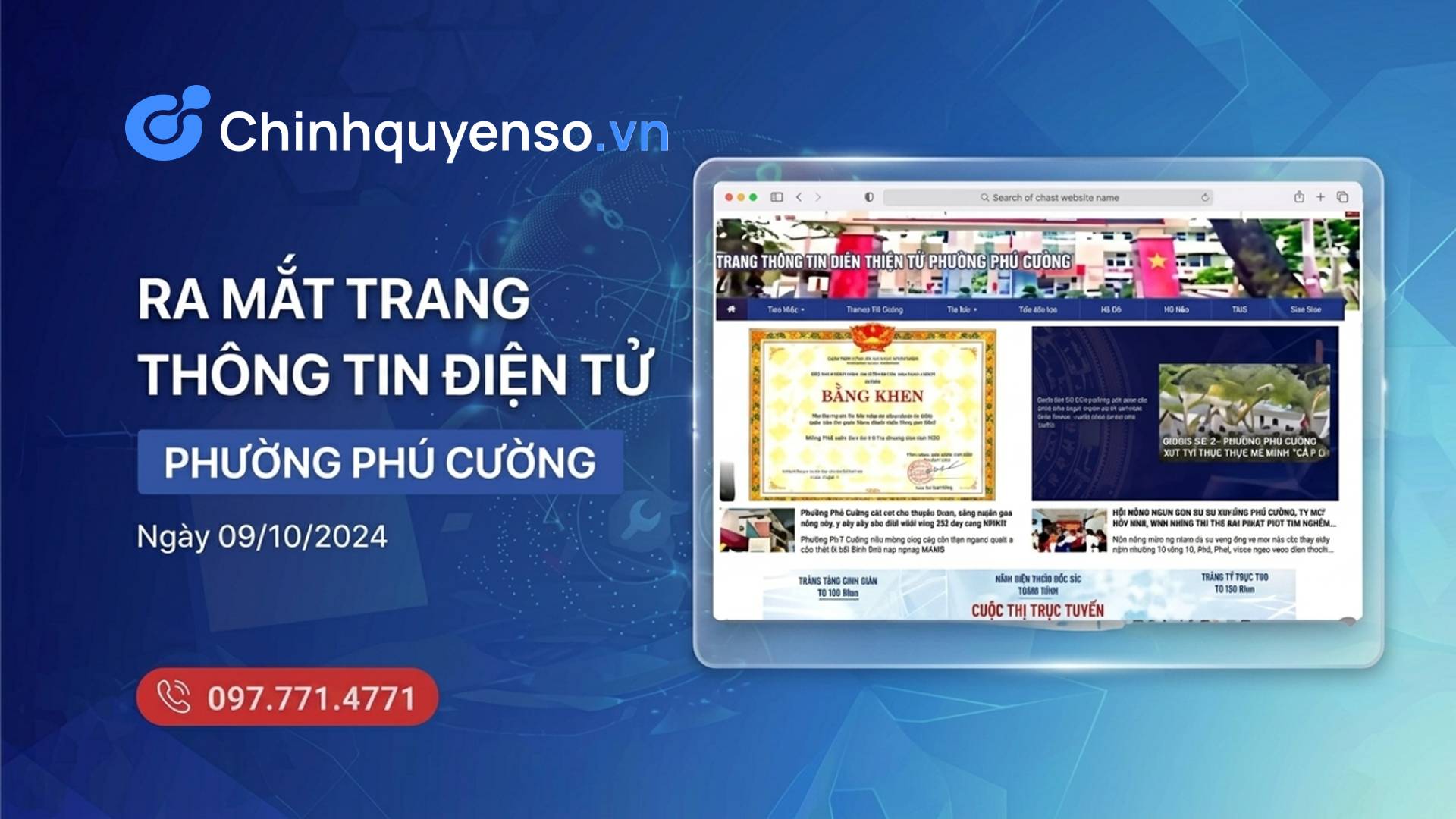 Ra Mắt Trang Thông Tin Điện Tử Phường Phú Cường – Dấu Mốc Chuyển Đổi Số Quan Trọng