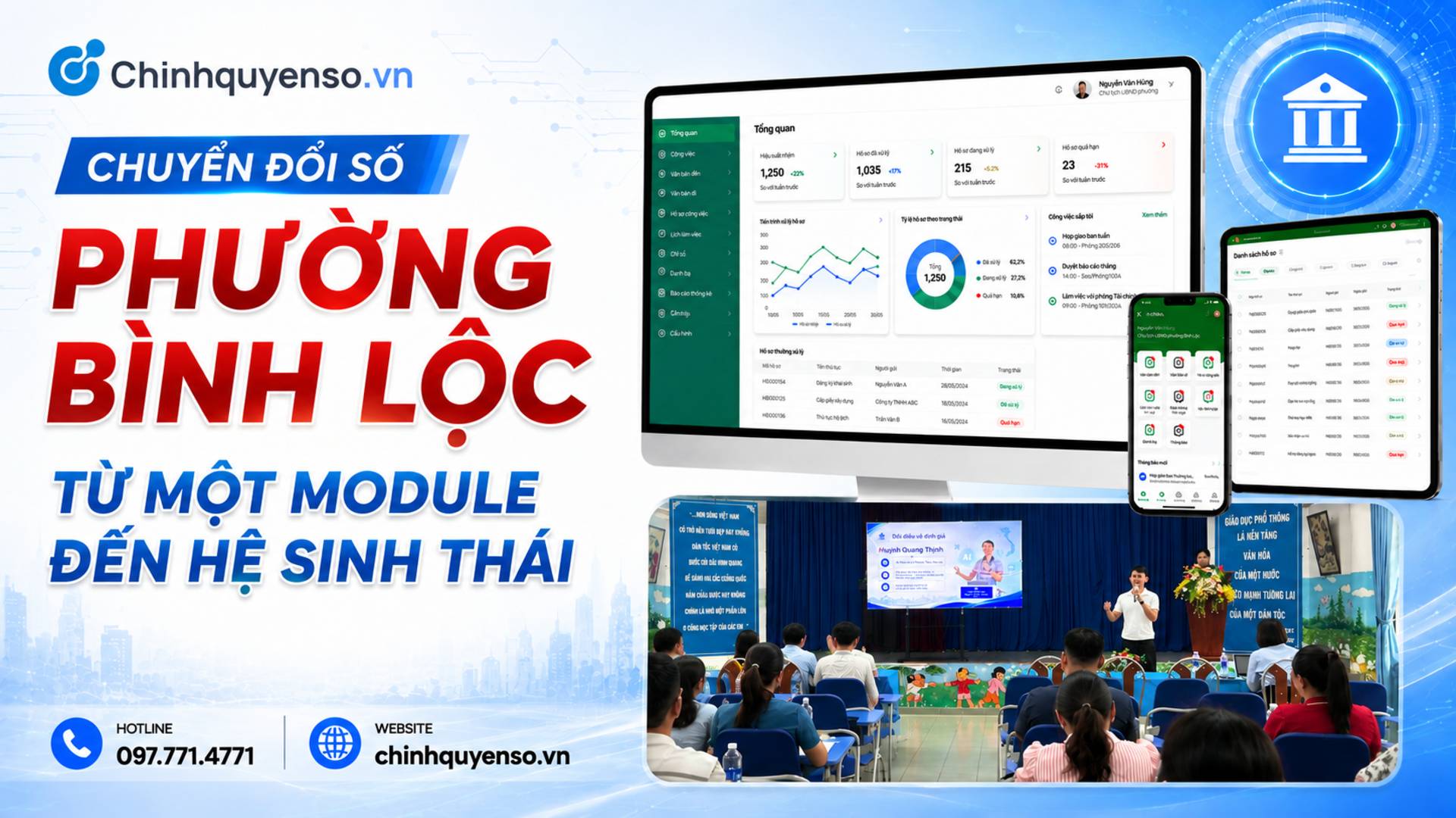 Ảnh minh hoạ bài viết: Chuyển đổi số phường Bình Lộc: Từ Mini App đến Hệ Sinh Thái