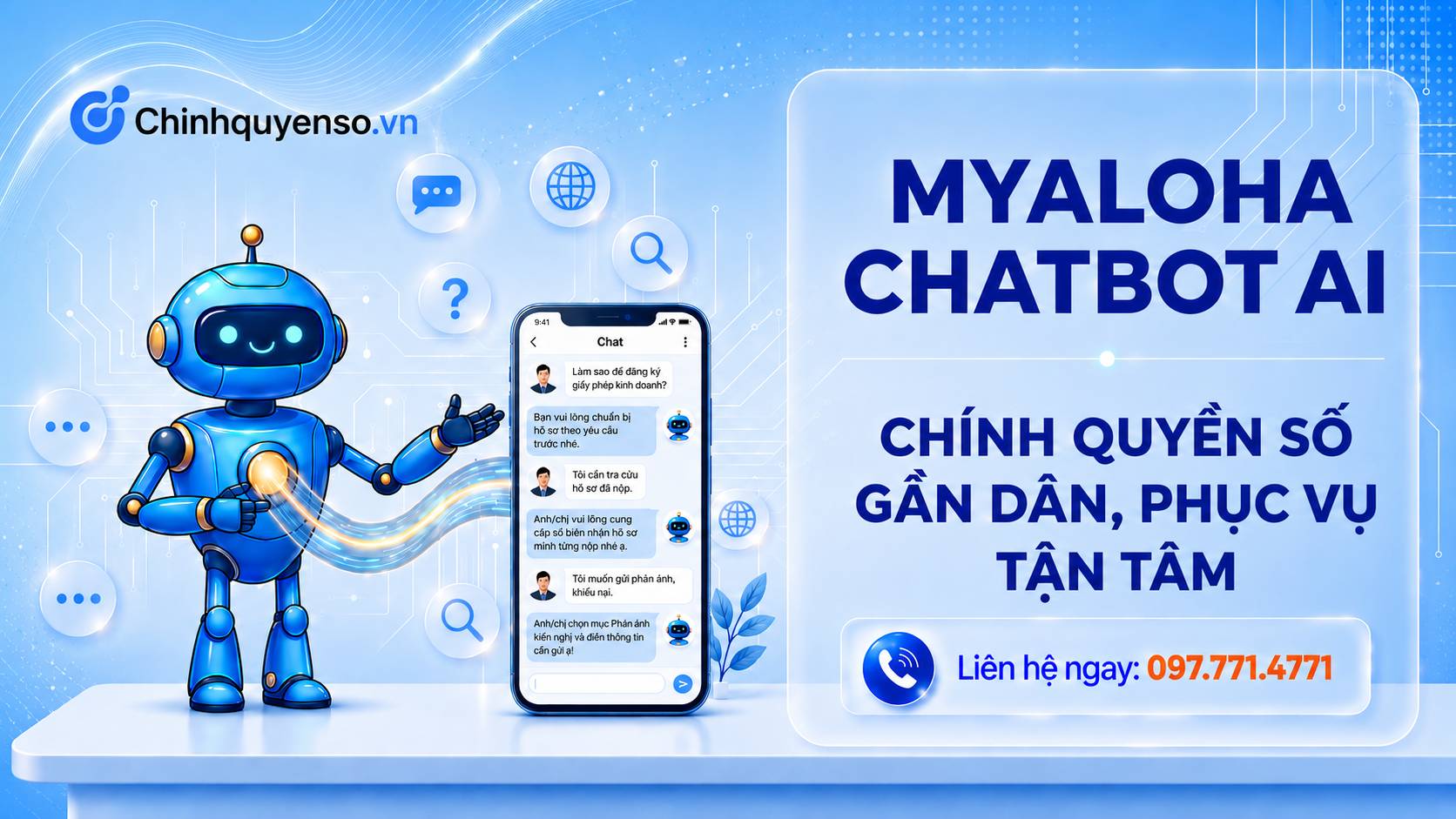 Ứng dụng MyAloha Chatbot AI – Giúp tiết kiệm thời gian và nâng cao hiệu quả phục vụ người dân lên đến 80%