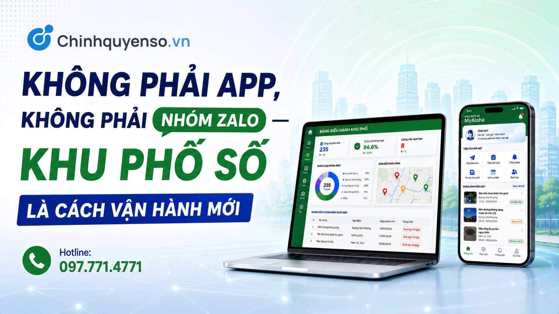 Mô hình Khu phố số MyAloha - Giải pháp quản trị và vận hành thông minh cho địa phương