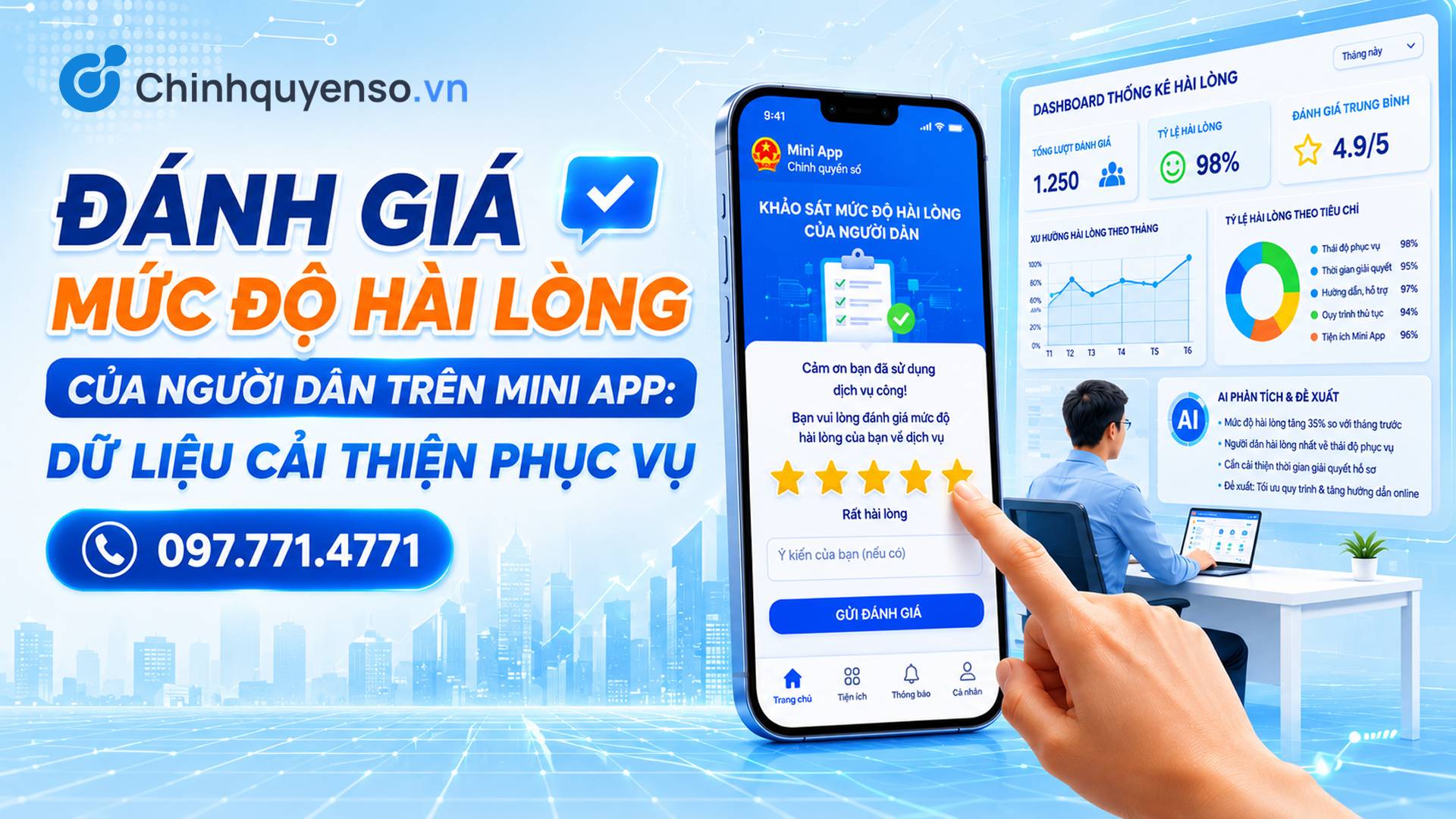 Ảnh minh hoạ: danh-gia-muc-do-hai-long-nguoi-dan-tren-mini-app