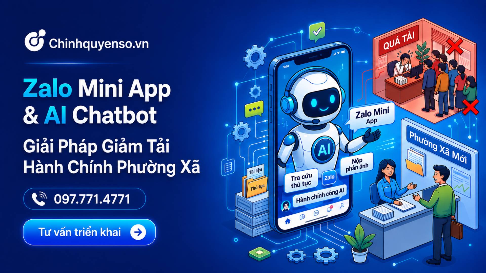 Báo Mới: Giảm quá tải hành chính nhờ Zalo Mini App
