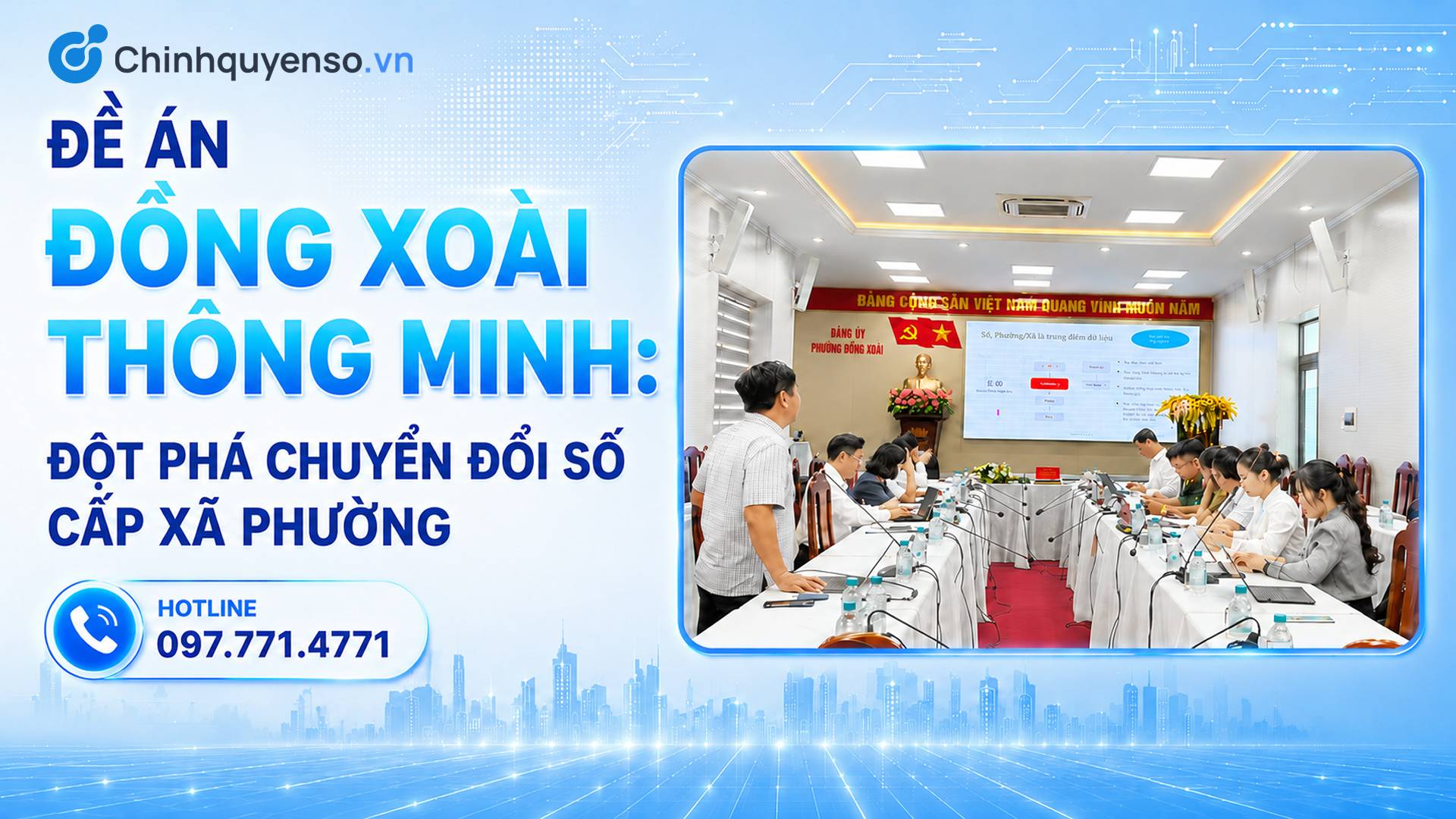 Đề án xây dựng Phường Đồng Xoài thông minh giai đoạn 2026 – 2030