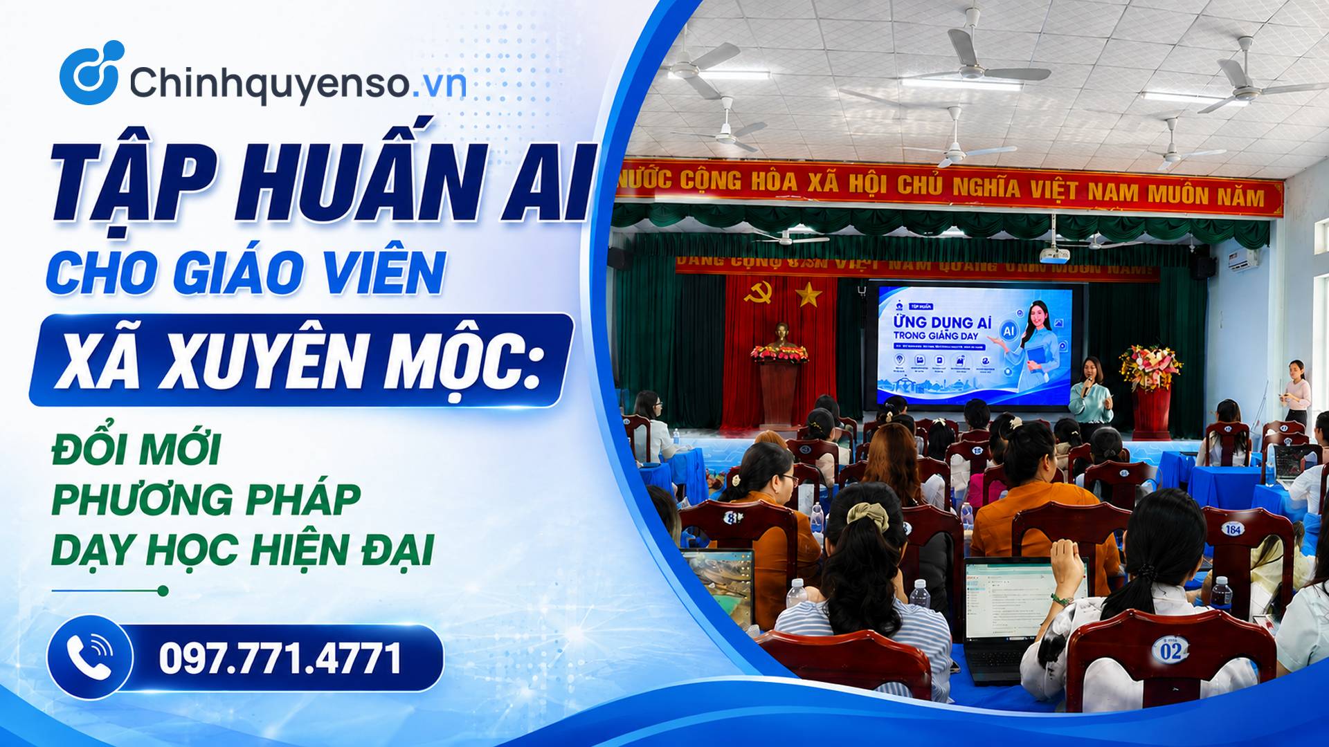 Ảnh minh hoạ: Tập huấn AI cho giáo viên Xuyên Mộc: Ứng dụng AI trong giáo dục