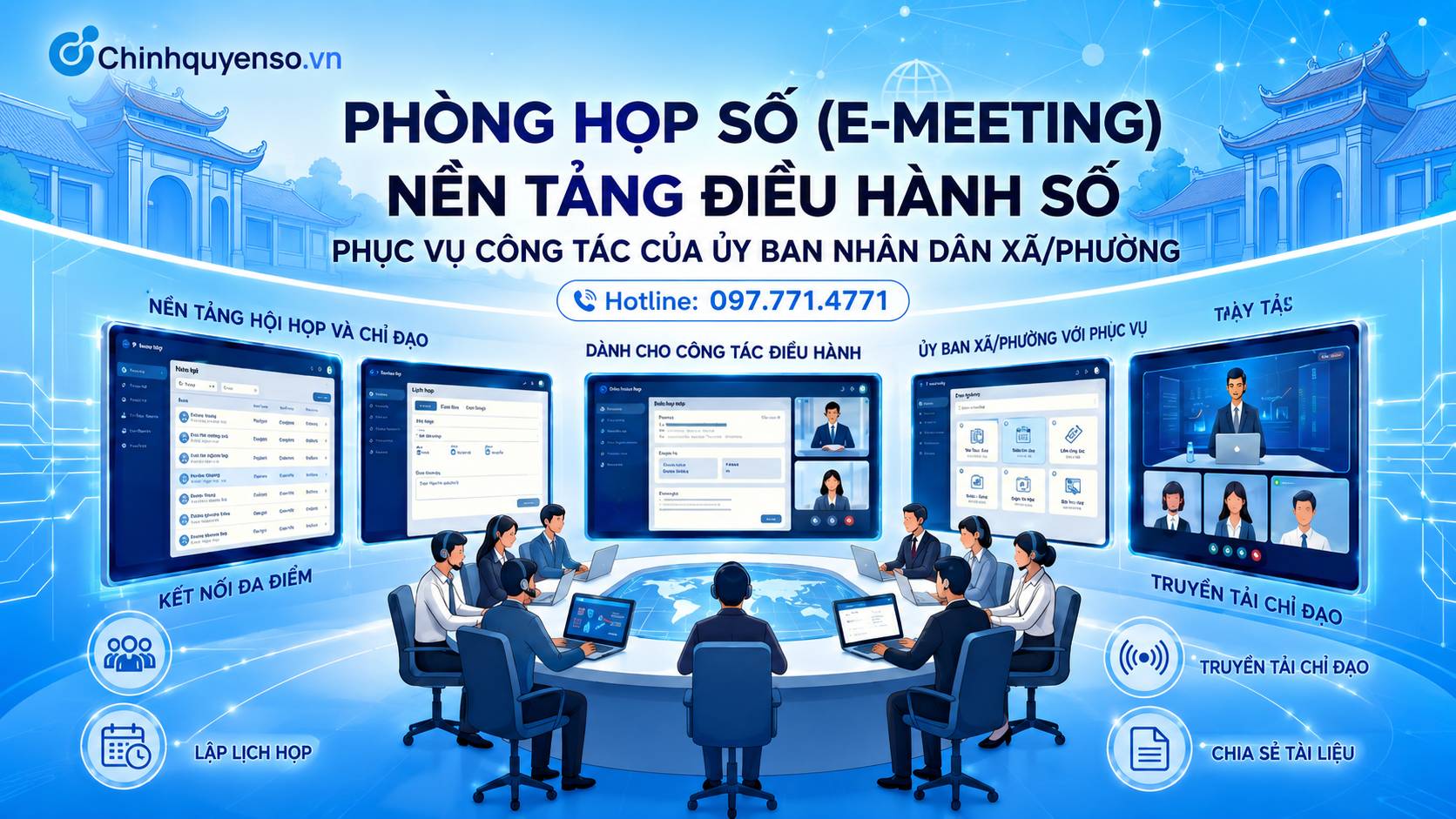 Giải Pháp Phòng Họp Số Cho Cơ Quan, Tổ Chức