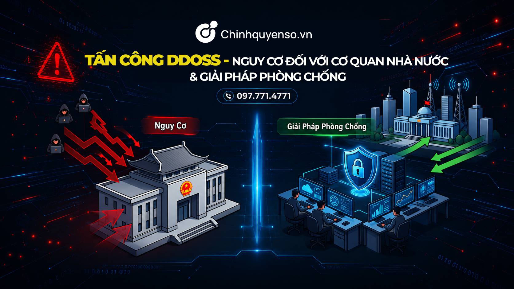 Tấn Công DDoS - Nguy Cơ Đối Với Cơ Quan Nhà Nước Và Giải Pháp Phòng Chống