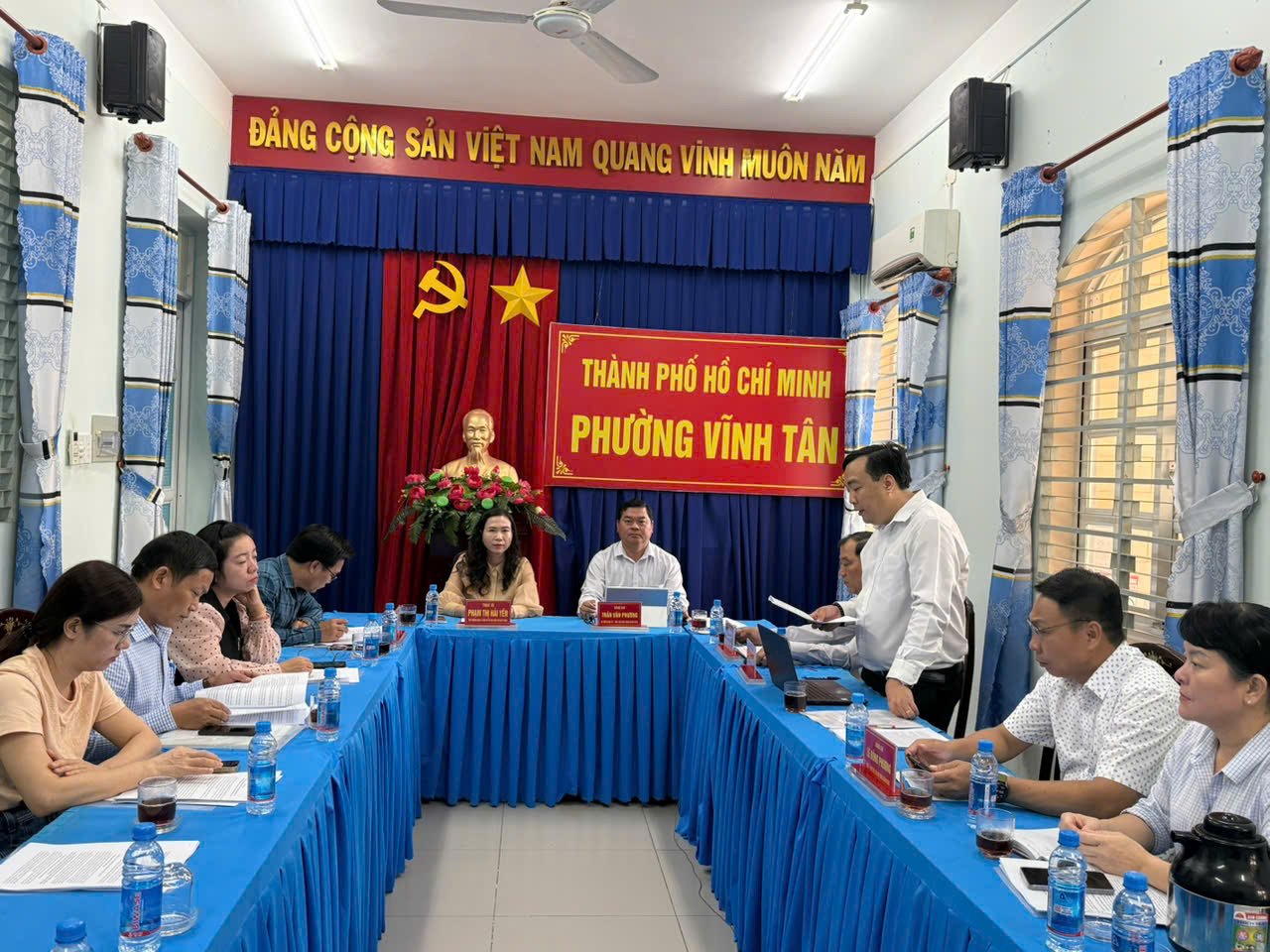 HỌC VIỆN CÁN BỘ THÀNH PHỐ HỒ CHÍ MINH KHẢO SÁT KẾT QUẢ THỰC HIỆN MÔ HÌNH CHÍNH QUYỀN ĐỊA PHƯƠNG HAI CẤP TẠI PHƯỜNG VĨNH TÂN