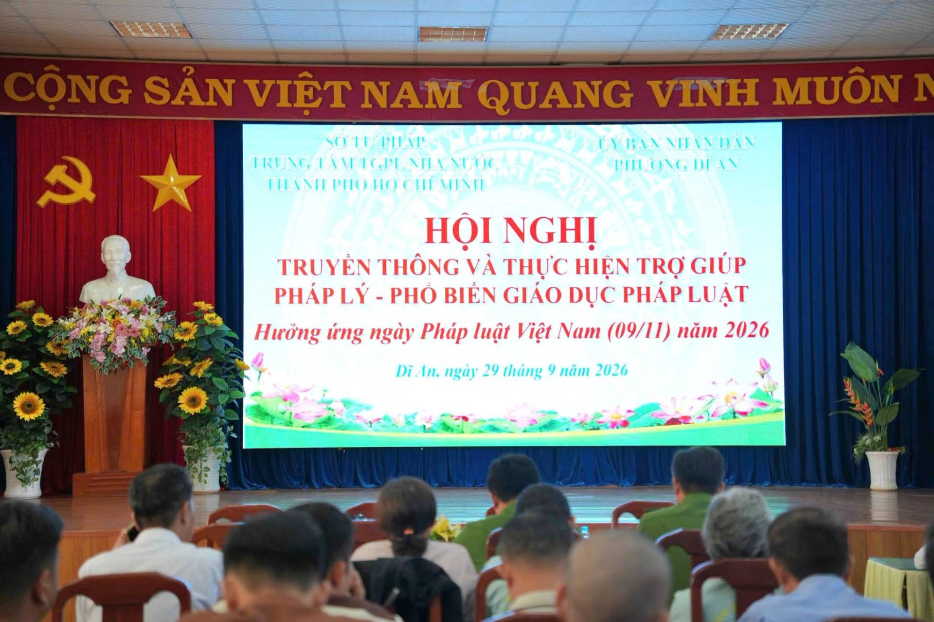 PHƯỜNG DĨ AN: TUYÊN TRUYỀN, TRỢ GIÚP PHÁP LÝ MIỄN PHÍ CHO GẦN 200 ĐỐI TƯỢNG
