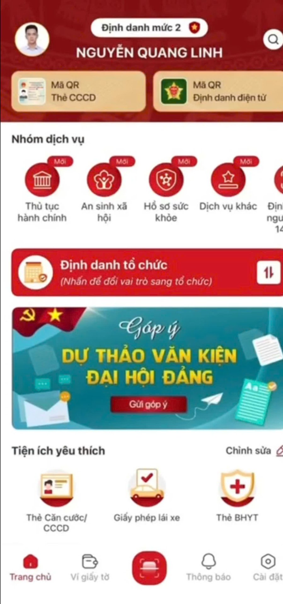 PHƯỜNG THUẬN AN HƯỚNG DẪN SỬ DỤNG 02 TIỆN ÍCH MỚI TRÊN ỨNG DỤNG VNeID