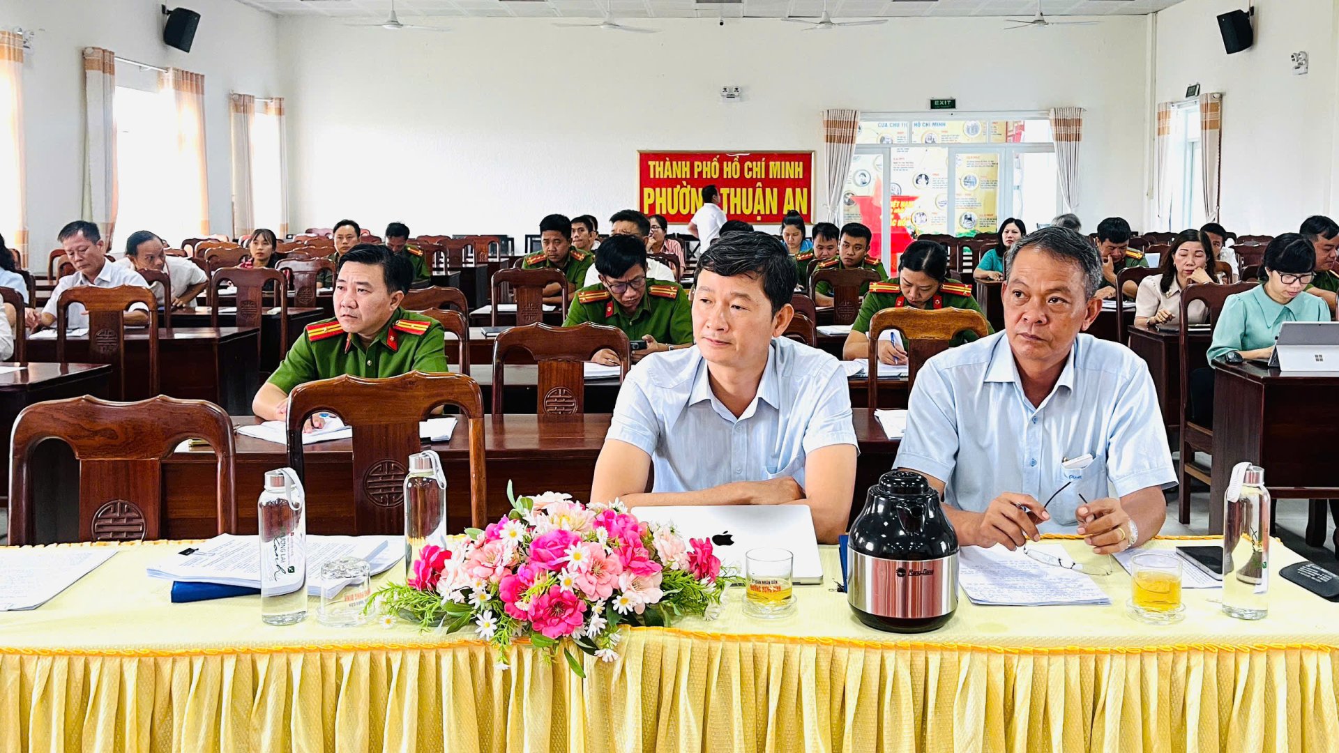 BAN CHỈ ĐẠO 26 PHƯỜNG THUẬN AN: ĐÁNH GIÁ KẾT QUẢ CÔNG TÁC LÃNH ĐẠO, CHỈ ĐẠO VỀ CÔNG TÁC PHÒNG, CHỐNG TỘI PHẠM VÀ TỆ NẠN MA TÚY, XÂY DỰNG ĐỊA BÀN KHÔNG MA TÚY