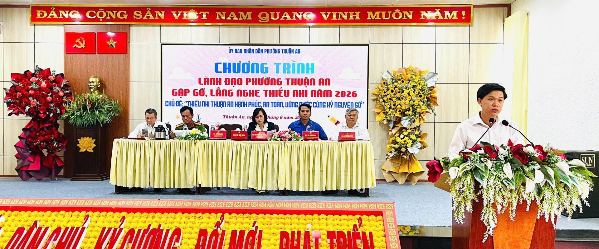 TỔ CHỨC CHƯƠNG TRÌNH LÃNH ĐẠO PHƯỜNG GẶP GỠ, LẮNG NGHE THIẾU NHI NĂM 2026