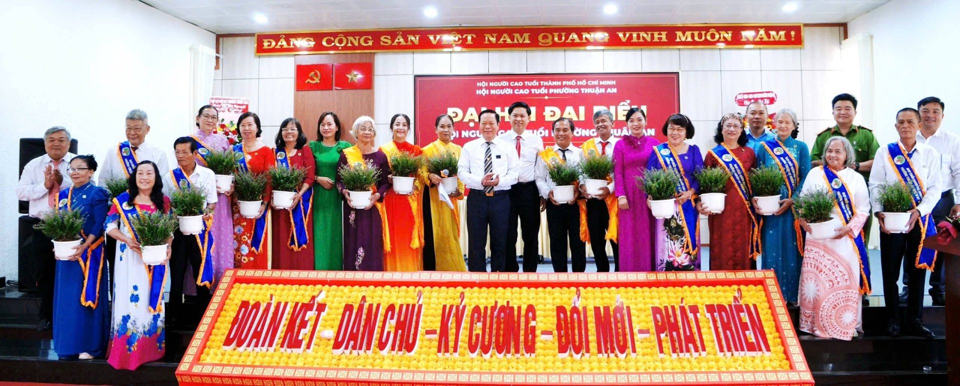HỘI NGƯỜI CAO TUỔI PHƯỜNG THUẬN AN: TỔ CHỨC THÀNH CÔNG ĐẠI HỘI ĐẠI BIỂU NHIỆM KỲ I (2026 - 2031)