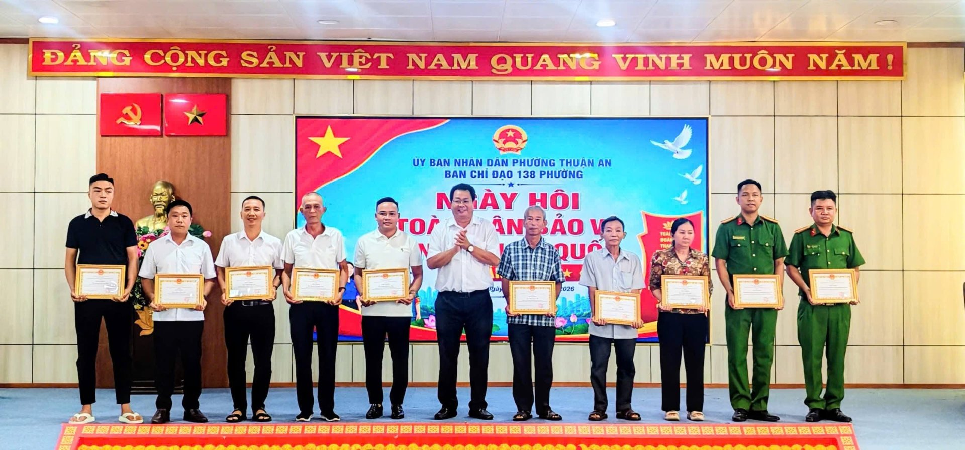 TỔ CHỨC “NGÀY HỘI TOÀN DÂN BẢO VỆ AN NINH TỔ QUỐC NĂM 2026”