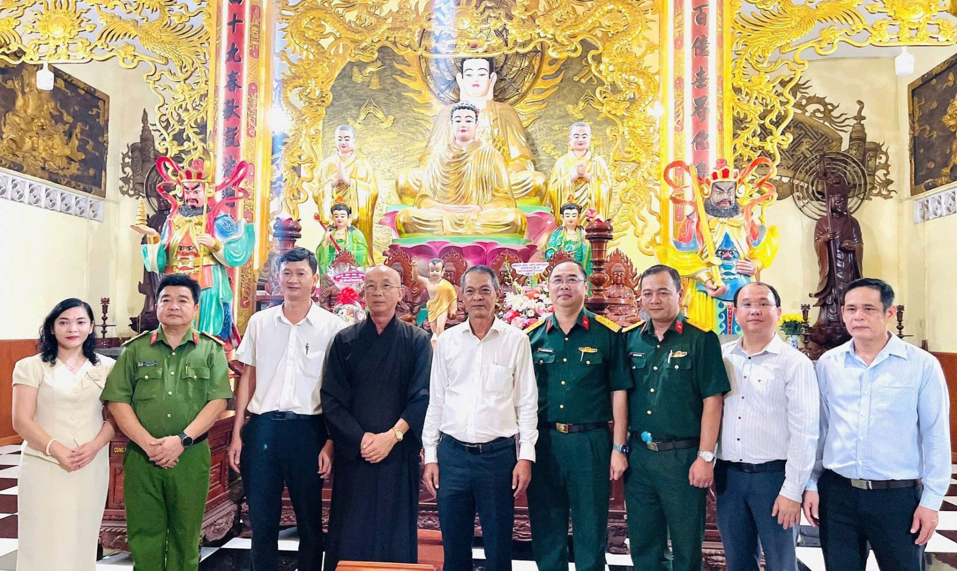 Tổ chức thăm, tặng quà các cơ sở  Phật giáo nhân dịp Đại lễ Vu Lan năm 2026