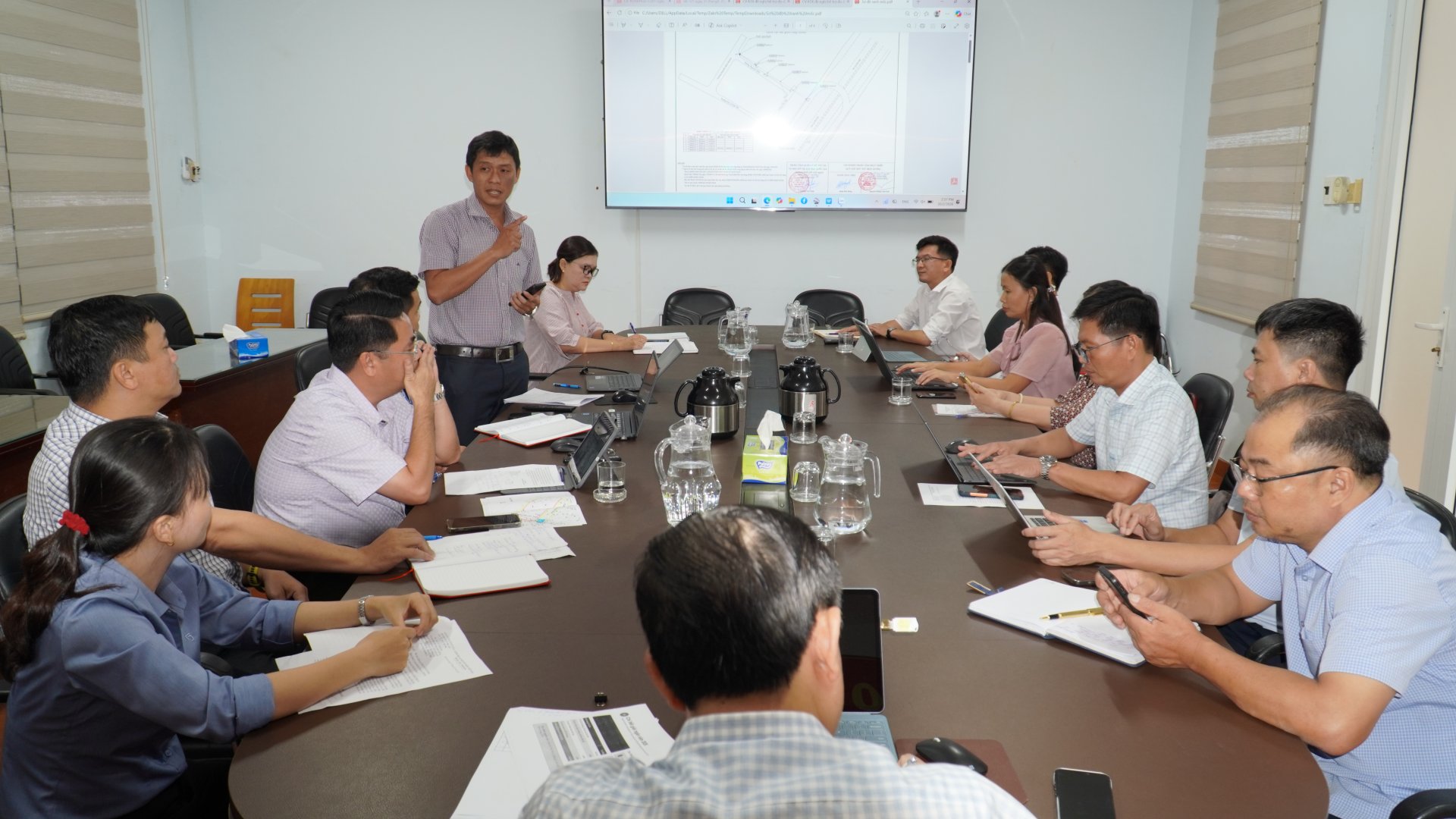 ĐÔNG HÒA: TẬP TRUNG THÁO GỠ VƯỚNG MẮC, ĐẨY NHANH TIẾN ĐỘ CẮM MỐC VÀ BỒI THƯỜNG TẠI NÚT GIAO CỔNG CHÍNH ĐHQG TP.HCM