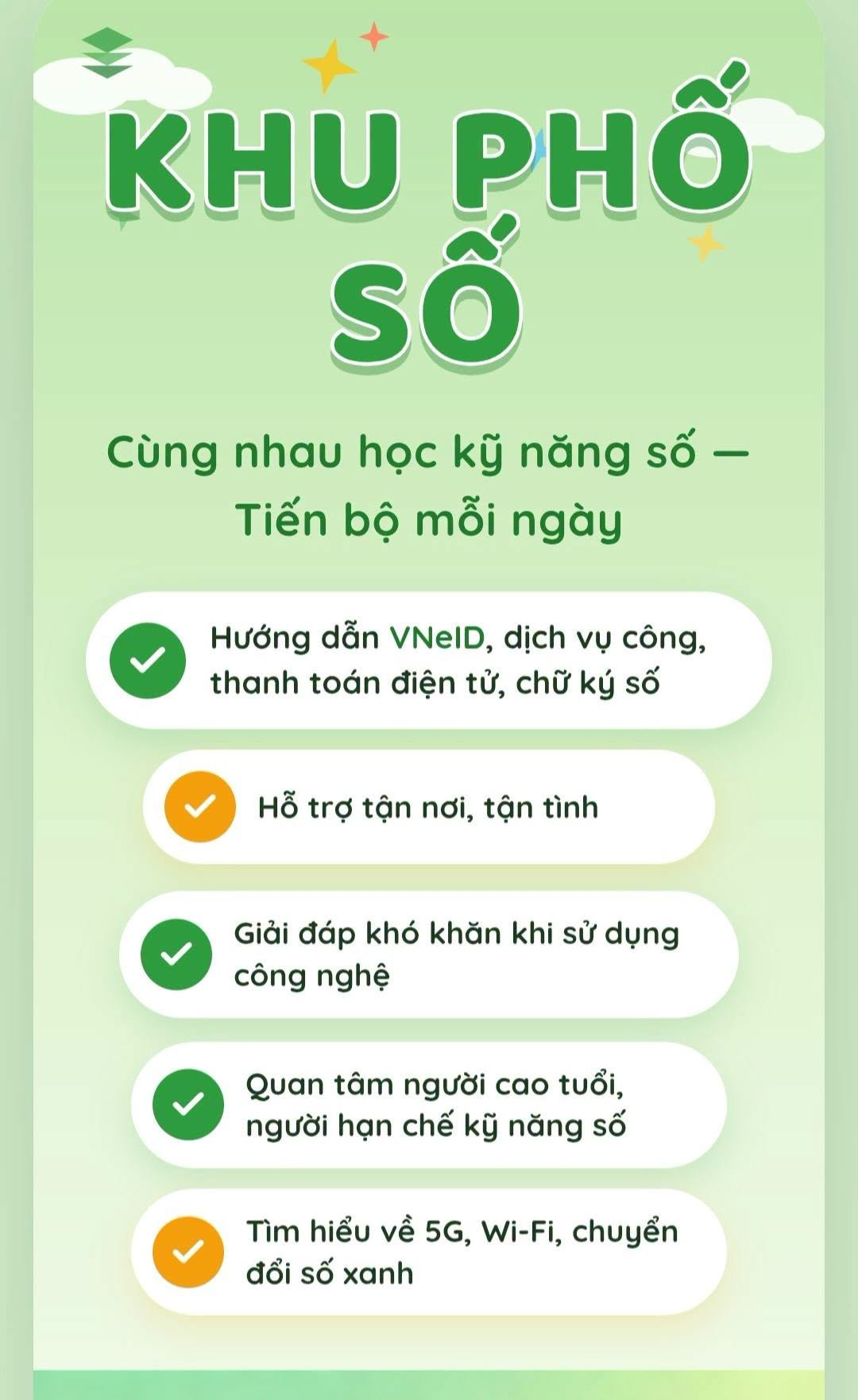 HOẠT ĐỘNG “KHU PHỐ SỐ” ĐẾN TỪNG NGÕ, GÕ TỪNG NHÀ