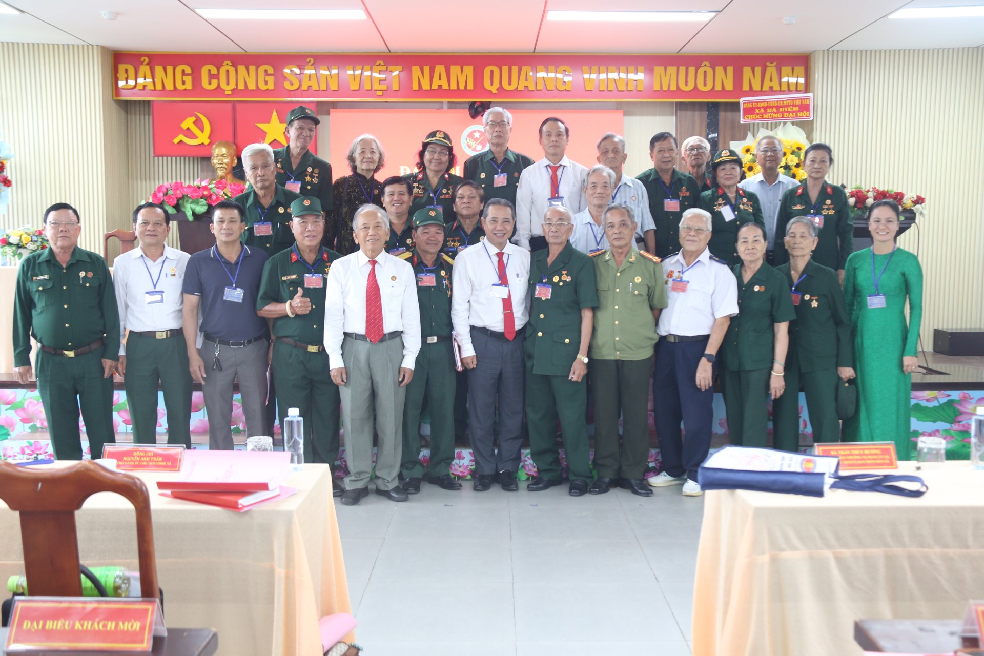 ĐẠI HỘI THÀNH LẬP CÂU LẠC BỘ TRUYỀN THỐNG KHÁNG CHIẾN  XÃ BÀ ĐIỂM LẦN THỨ I, NHIỆM KỲ 2026 - 2031