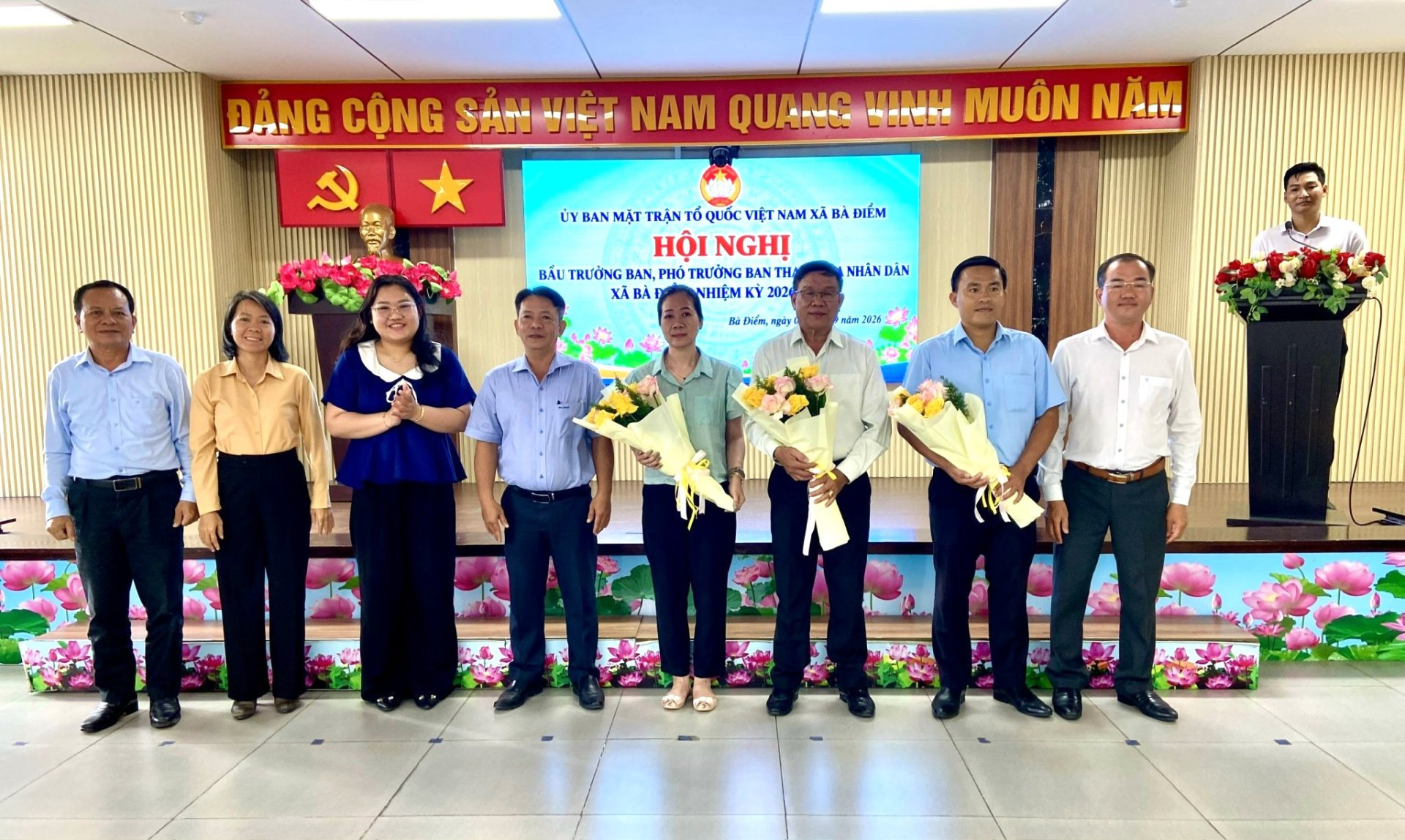 ỦY BAN MẶT TRẬN TỔ QUỐC VIỆT NAM XÃ BÀ ĐIỂM TỔ CHỨC HỘI NGHỊ BẦU TRƯỞNG BAN, PHÓ TRƯỞNG BAN THANH TRA NHÂN DÂN  XÃ BÀ ĐIỂM, NHIỆM KỲ 2026 - 2031