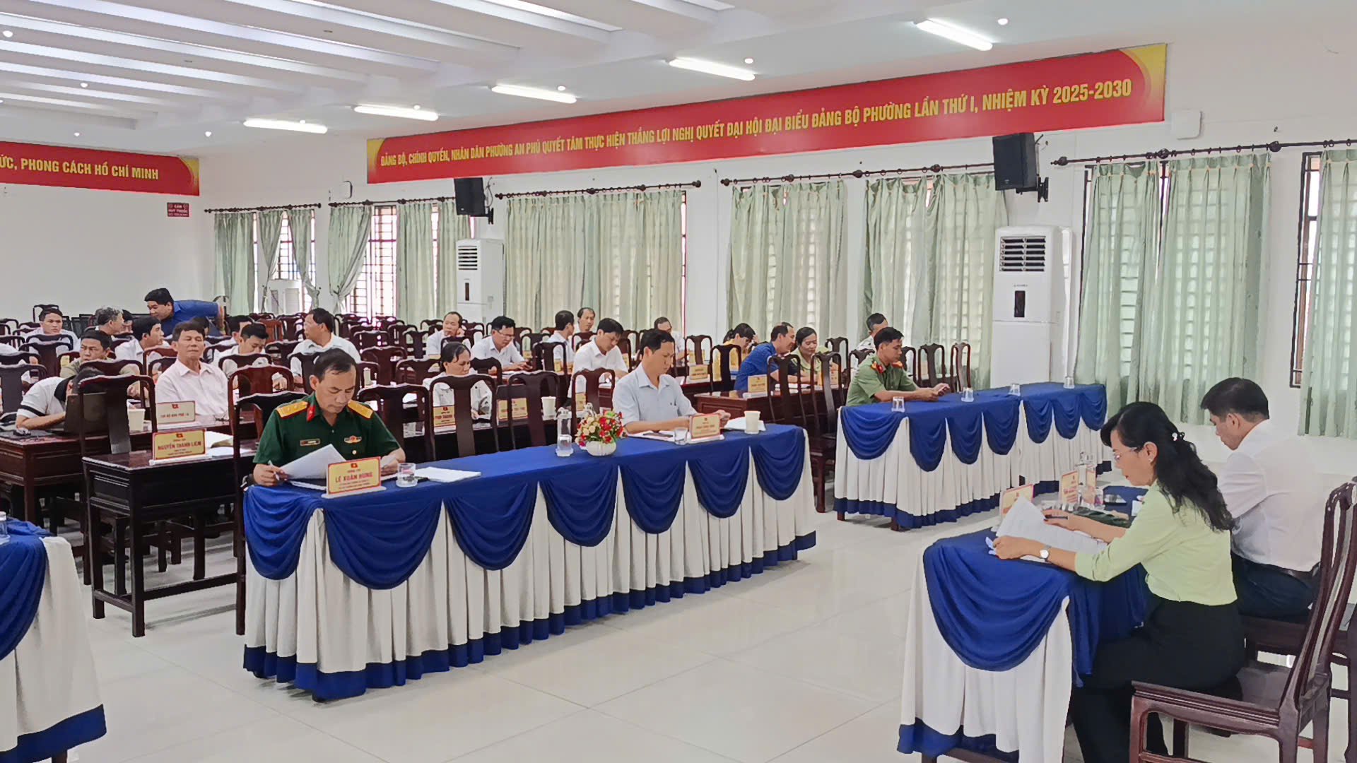 ĐẢNG ỦY PHƯỜNG AN PHÚ HỘI NGHỊ GIAO BAN ĐỊNH KỲ THÁNG 9/2026