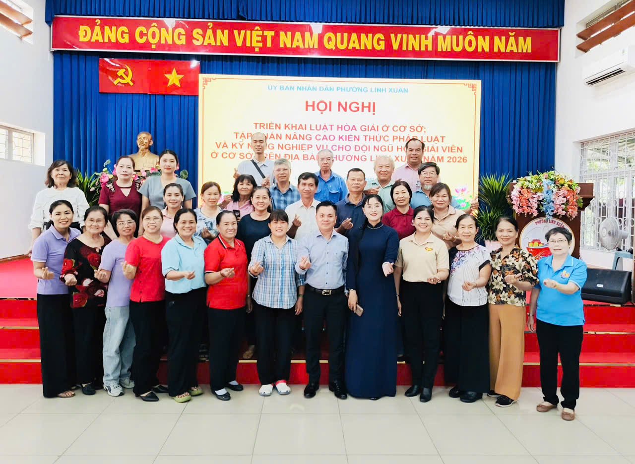 TẬP HUẤN NGHIỆP VỤ HÒA GIẢI Ở CƠ SỞ NĂM 2026