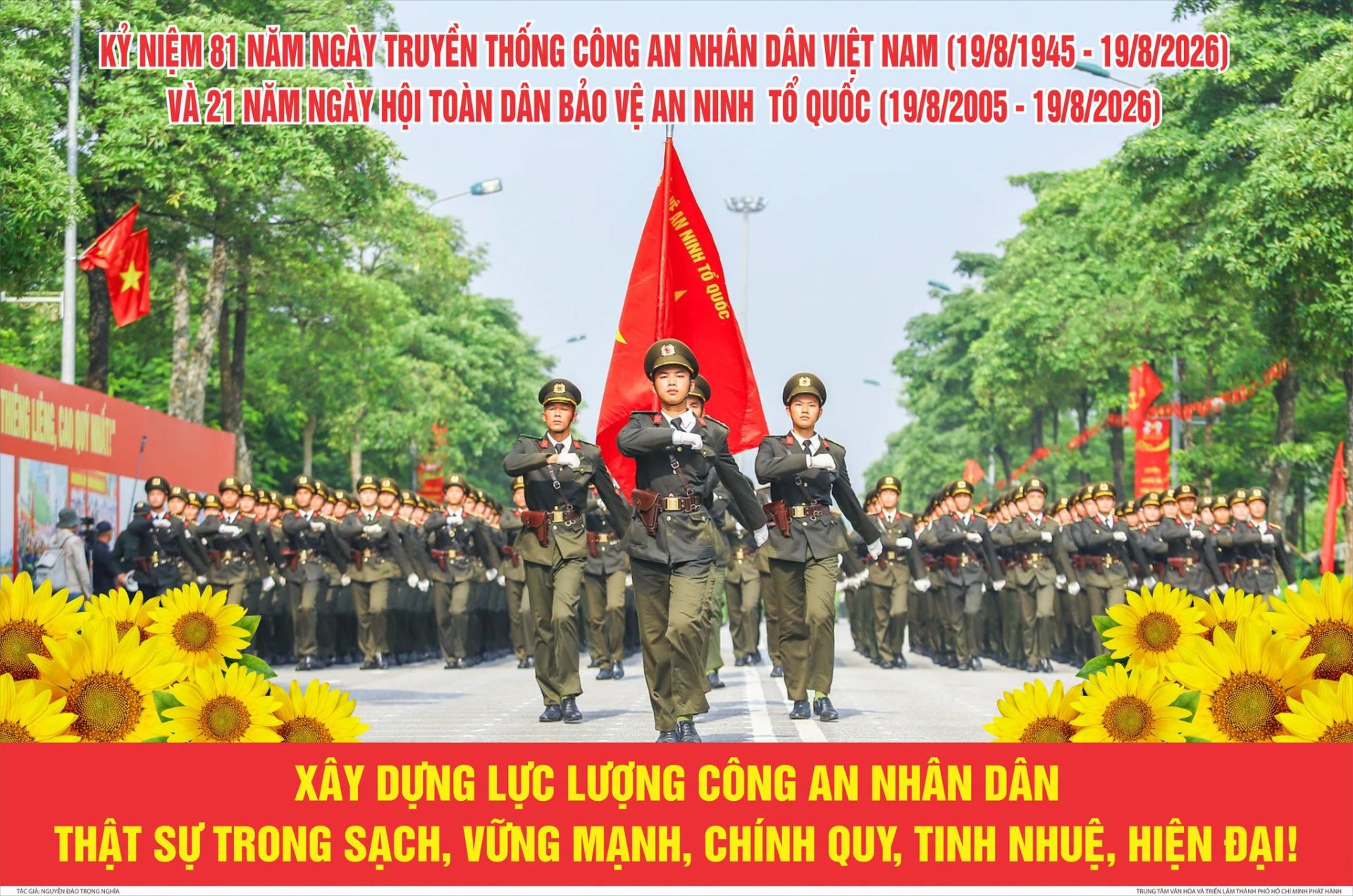 CHÀO MỪNG KỶ NIỆM 81 NĂM NGÀY TRUYỀN THỐNG CÔNG AN NHÂN DÂN VIỆT NAM (19/8/1945 – 19/8/2026) VÀ 21 NĂM NGÀY HỘI TOÀN DÂN BẢO VỆ AN NINH TỔ QUỐC (19/8/2005 – 19/8/2026)