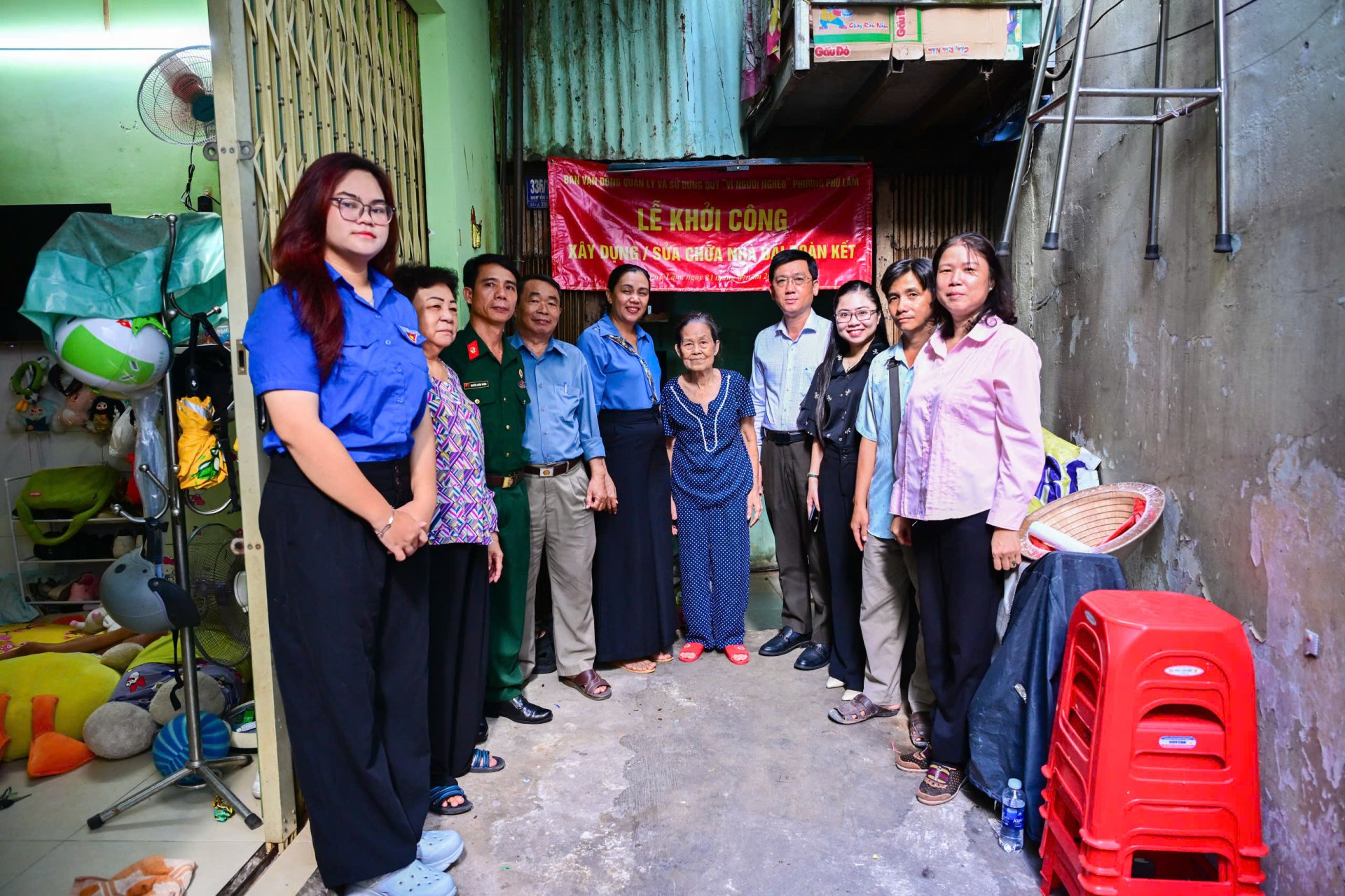 KHỞI CÔNG SỬA CHỮA NHÀ ĐẠI ĐOÀN KẾT - LAN TỎA HƠI ẤM TÌNH THƯƠNG