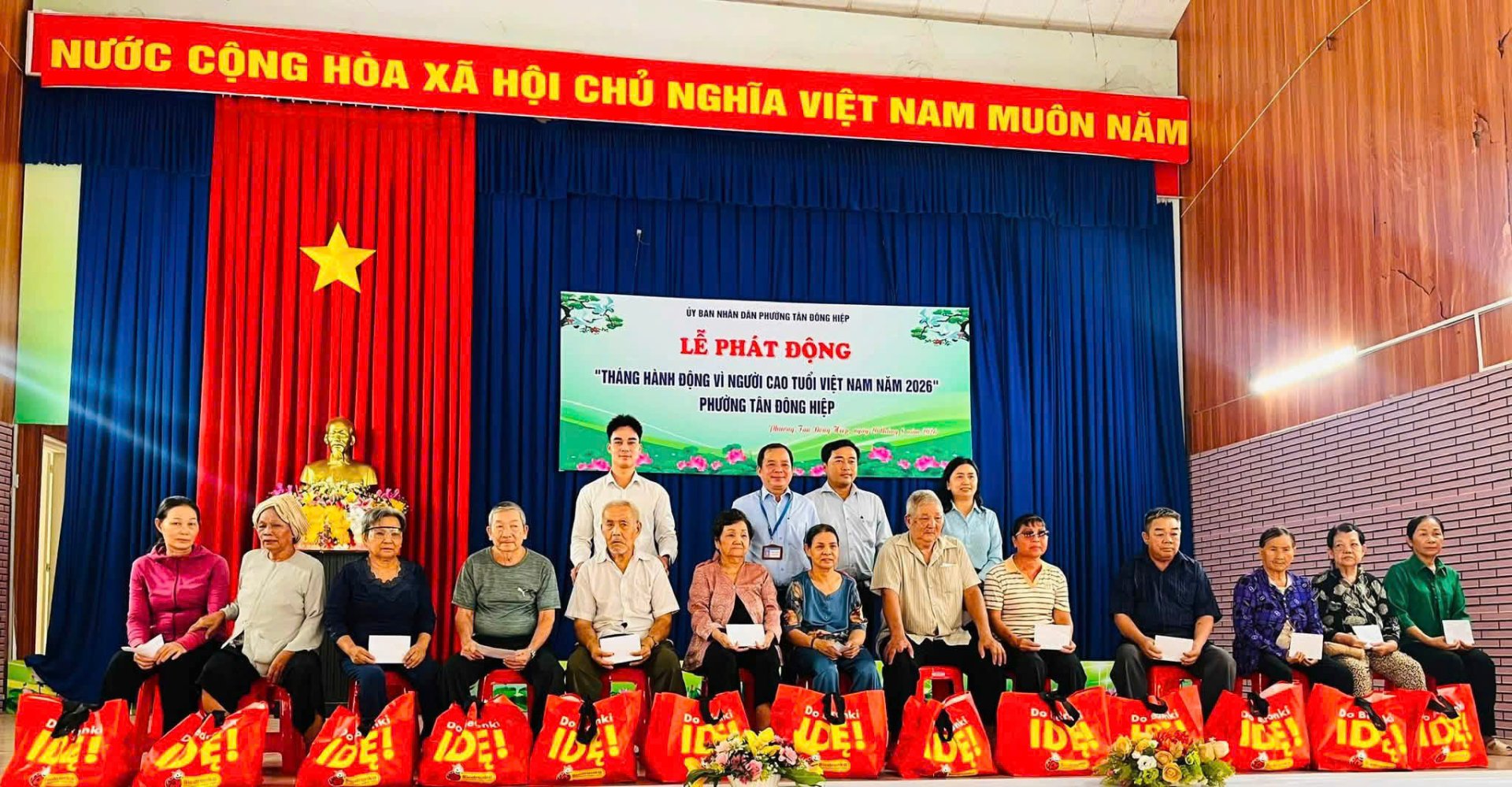 TÂN ĐÔNG HIỆP PHÁT ĐỘNG “THÁNG HÀNH ĐỘNG VÌ NGƯỜI CAO TUỔI VIỆT NAM"  NĂM 2026