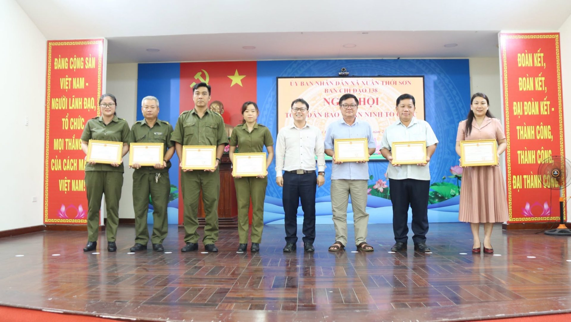 XÃ XUÂN THỚI SƠN TỔ CHỨC NGÀY HỘI TOÀN DÂN BẢO VỆ AN NINH TỔ QUỐC NĂM 2026