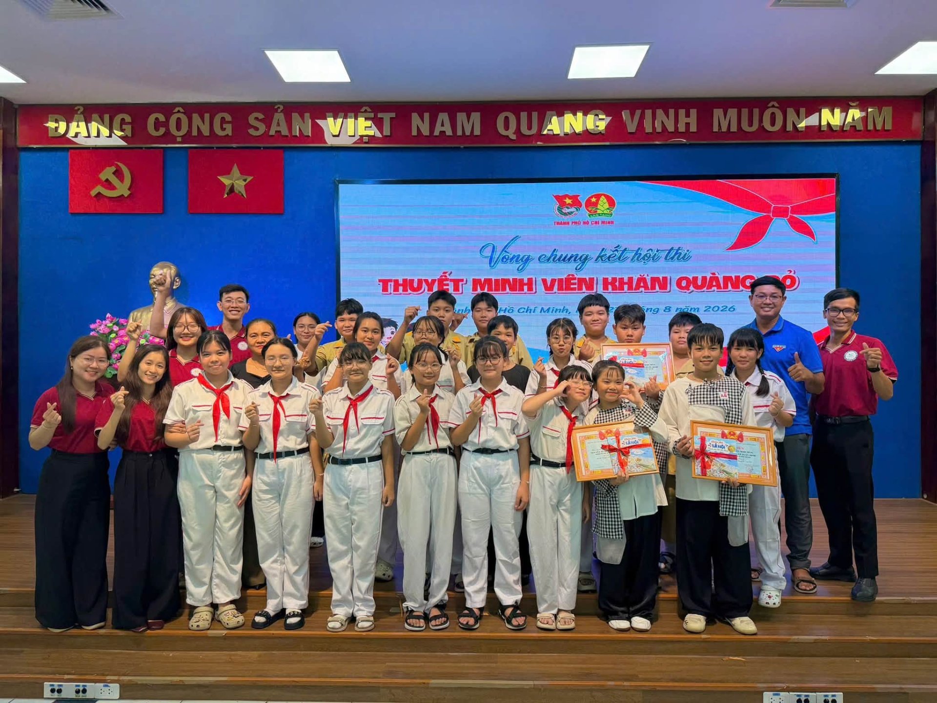 HỌC SINH TRƯỜNG TIỂU HỌC – THCS TẠ UYÊN XUẤT SẮC ĐẠT GIẢI BA HỘI THI “THUYẾT MINH VIÊN KHĂN QUÀNG ĐỎ”