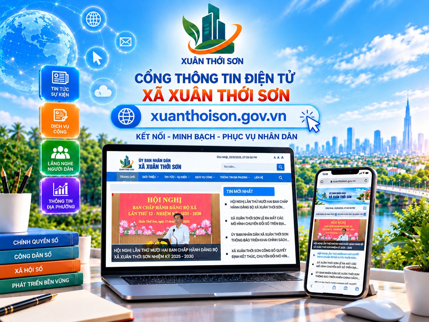 CỔNG THÔNG TIN ĐIỆN TỬ XÃ XUÂN THỚI SƠN